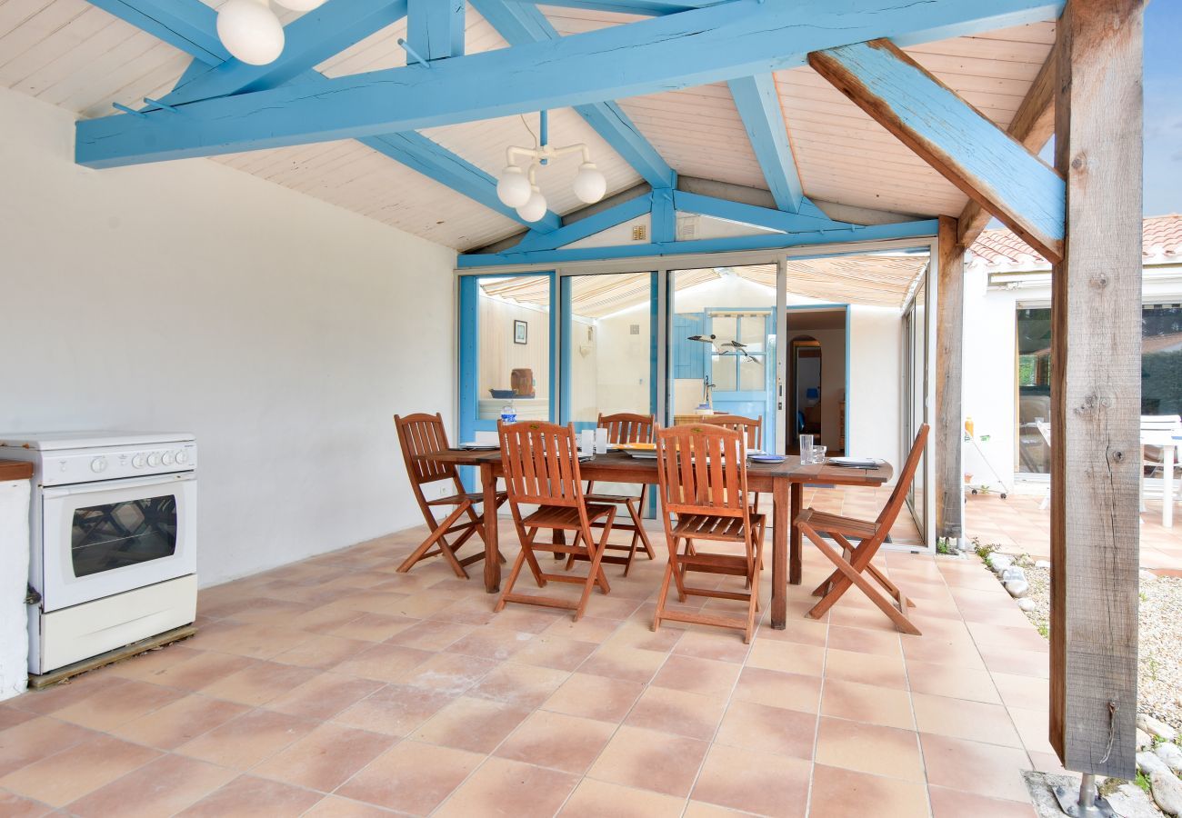Casa en Noirmoutier-en-l´Ile - Casa con terraza - 900m plage des Sableaux