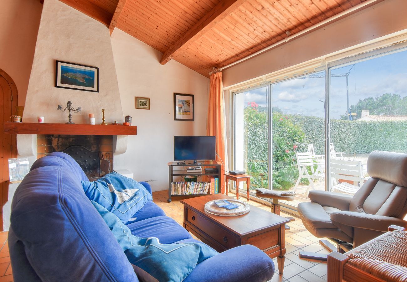 Casa en Noirmoutier-en-l´Ile - Casa con terraza - 900m plage des Sableaux