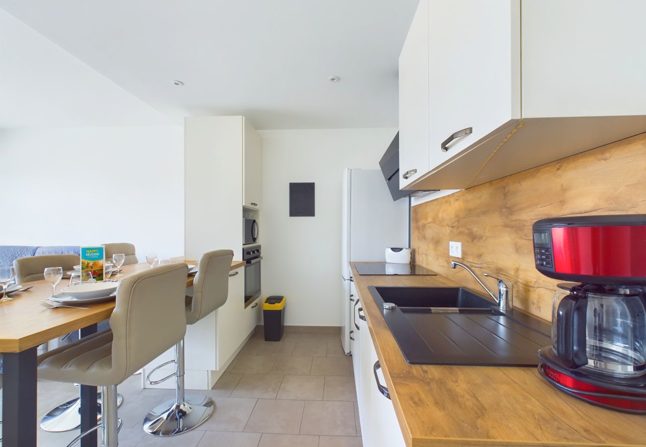Apartamento en Saint-Hilaire-de-Riez - Piso para 4- Centro de ciudad- 350m de la estación