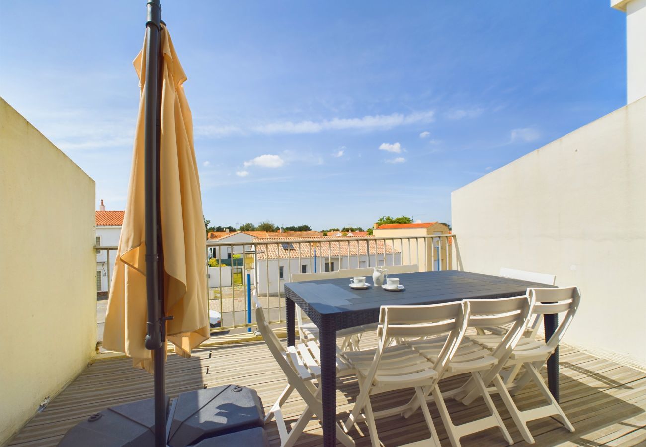 Apartamento en Saint-Hilaire-de-Riez - Piso para 4- Centro de ciudad- 350m de la estación