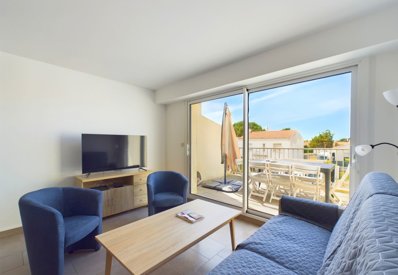 Apartamento en Saint-Hilaire-de-Riez - Piso para 4- Centro de ciudad- 350m de la estación