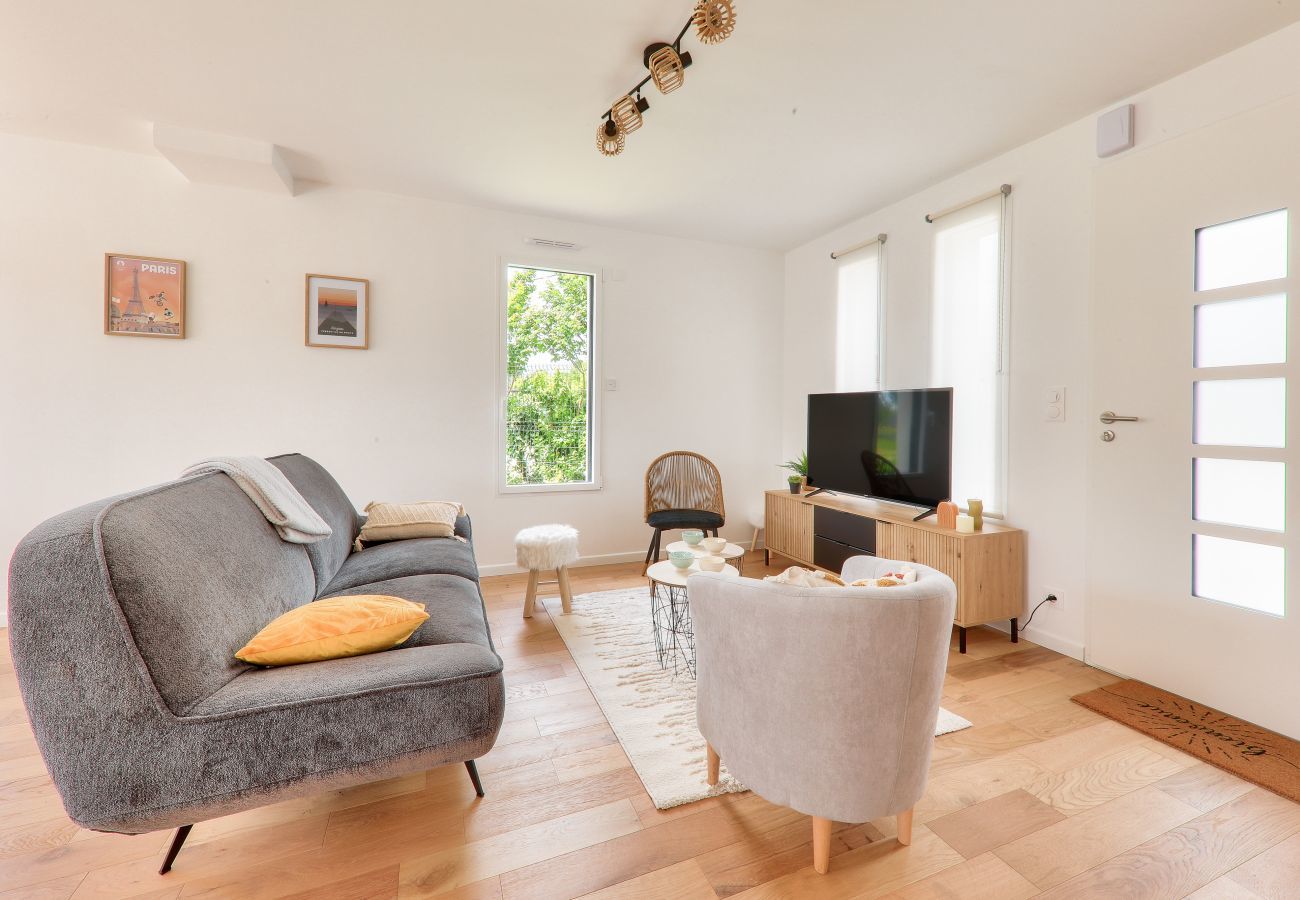 Casa en Le Tour-du-Parc - A 800m de las playas - Casa nueva para 8