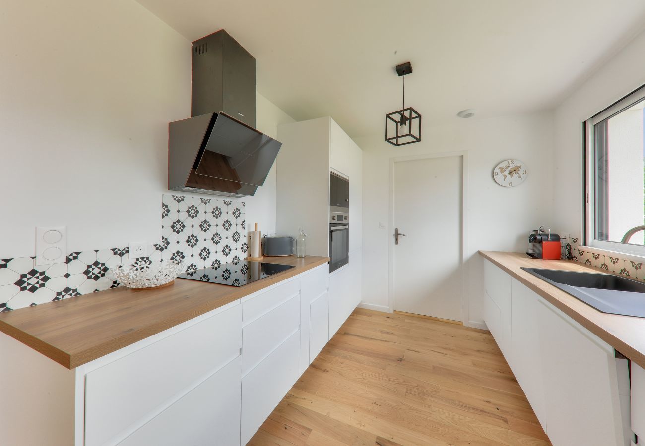 Casa en Le Tour-du-Parc - A 800m de las playas - Casa nueva para 8