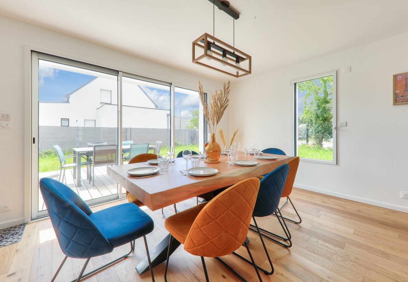 Casa en Le Tour-du-Parc - A 800m de las playas - Casa nueva para 8