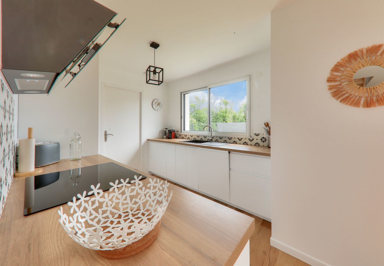 Casa en Le Tour-du-Parc - A 800m de las playas - Casa nueva para 8