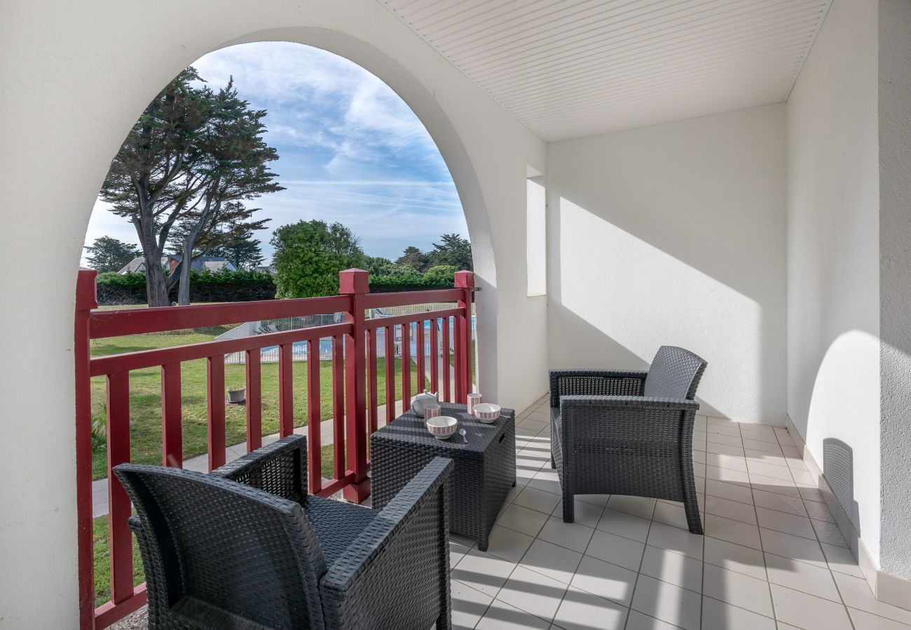 Apartamento en Le Pouliguen -  Apartamento para 4 con Piscina y Jacuzzi