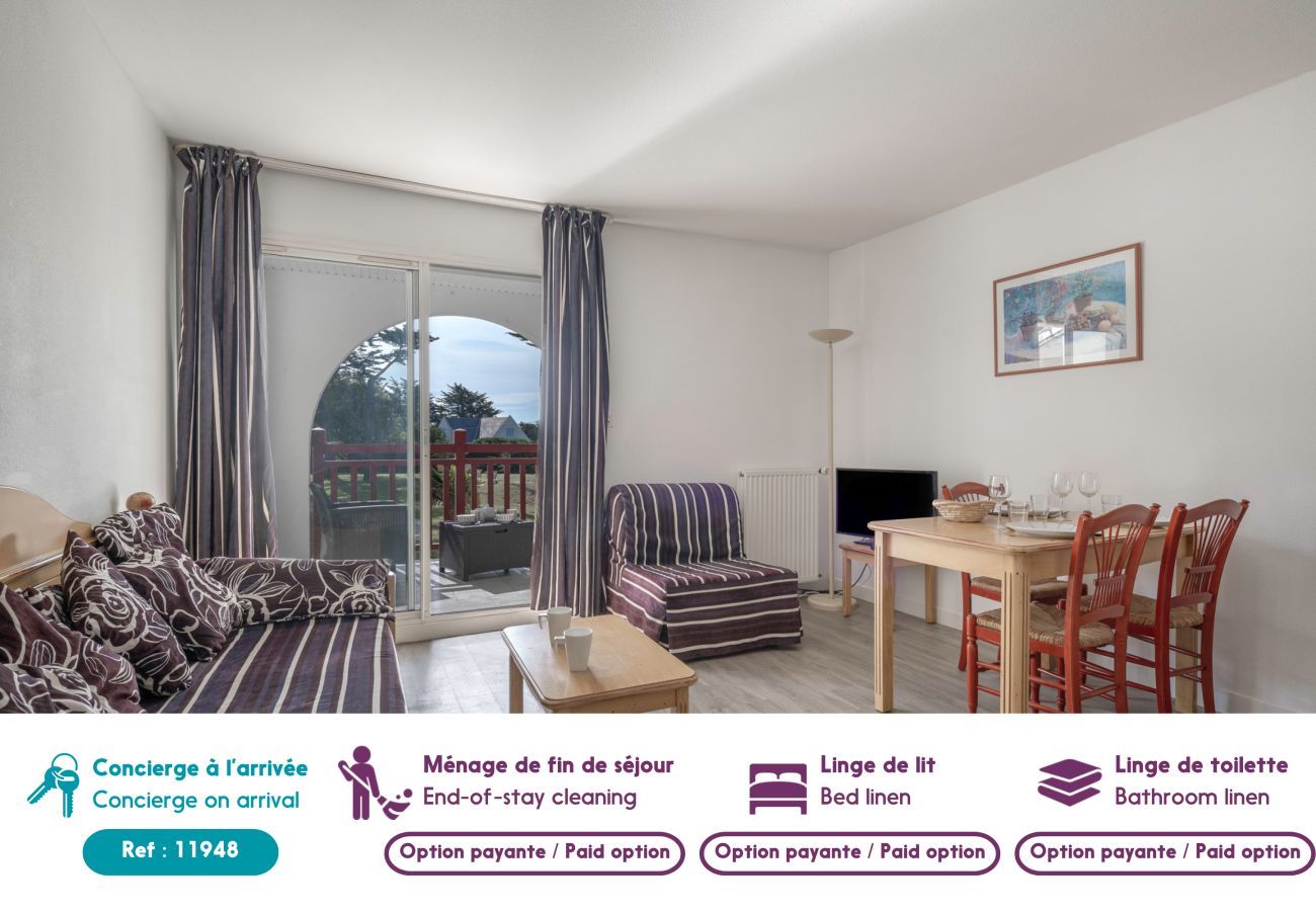 Apartamento en Le Pouliguen -  Apartamento para 4 con Piscina y Jacuzzi