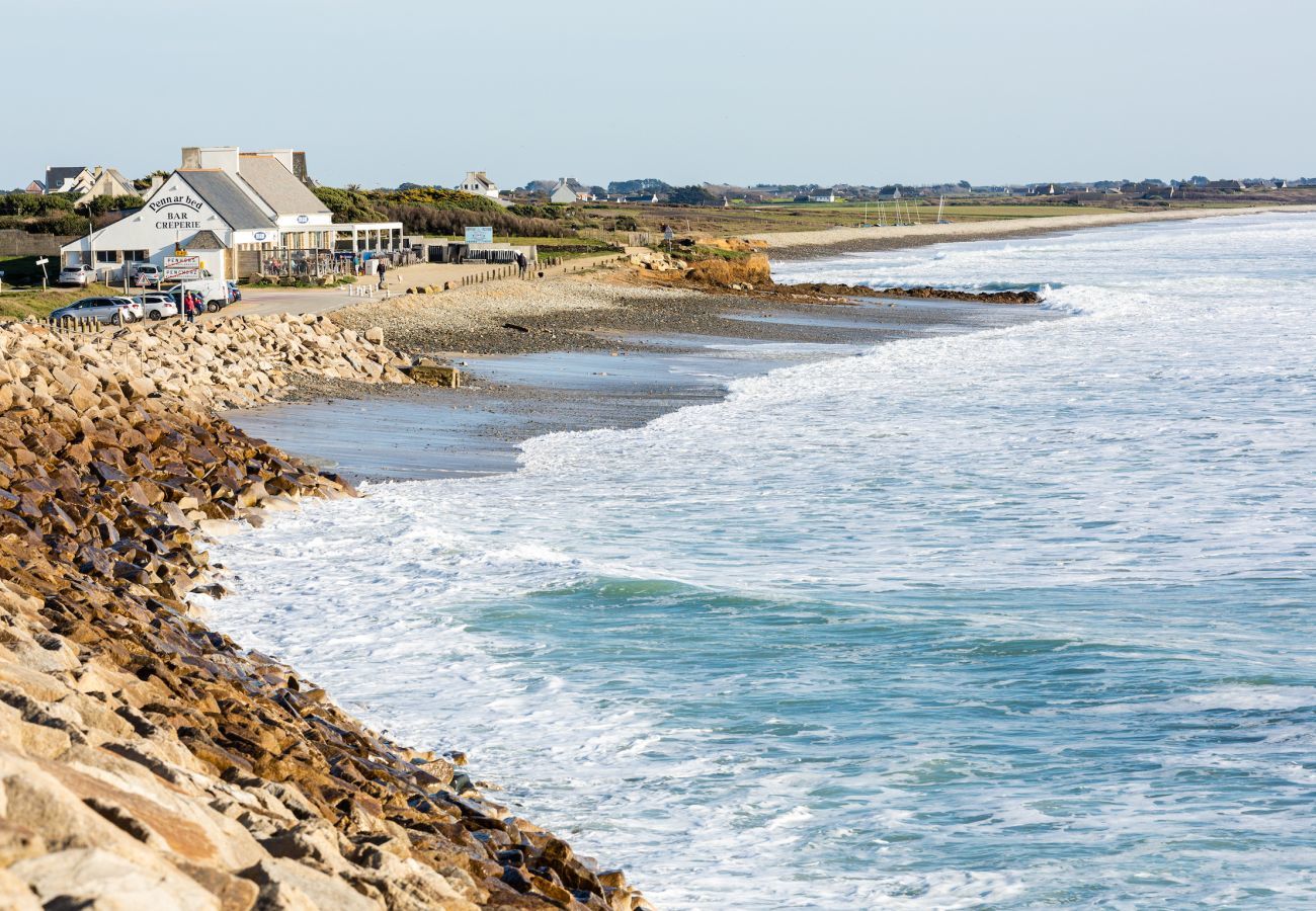 Casa en Plovan - A 1 km de la playa de Plovan - Estudio para 2 