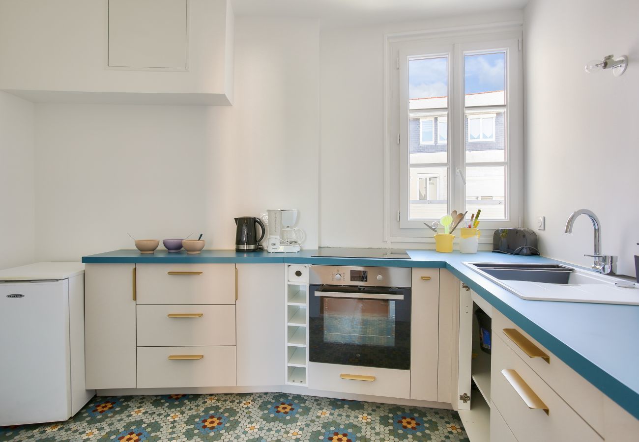 Apartamento en Dinard -  A 400m de la playa, apartamento para 5 en el centro
