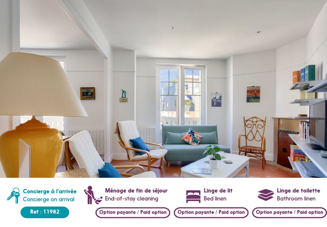Apartamento en Dinard -  A 400m de la playa, apartamento para 5 en el centro
