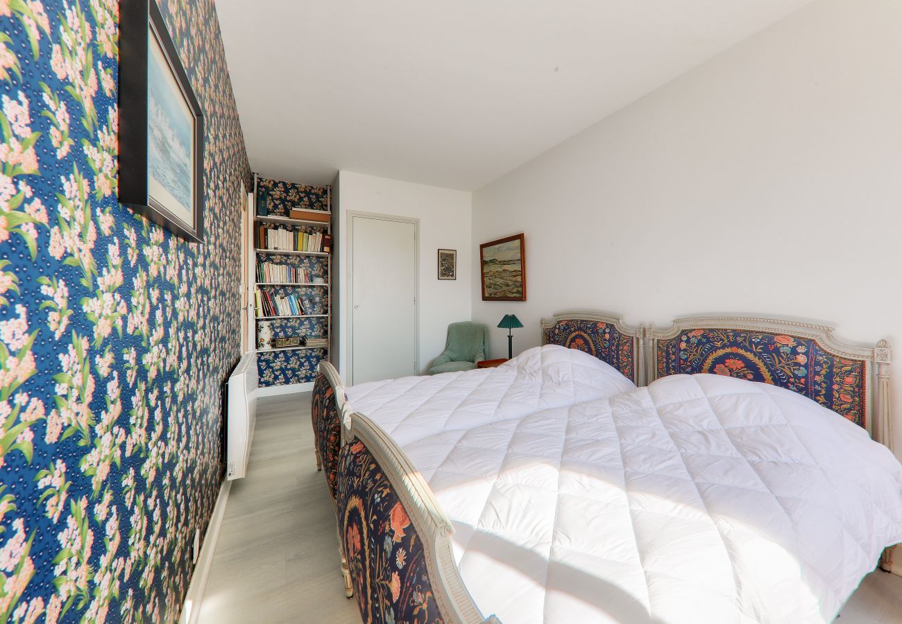Apartamento en Saint-Philibert - 160m de la playa, vista al mar, piso para 6