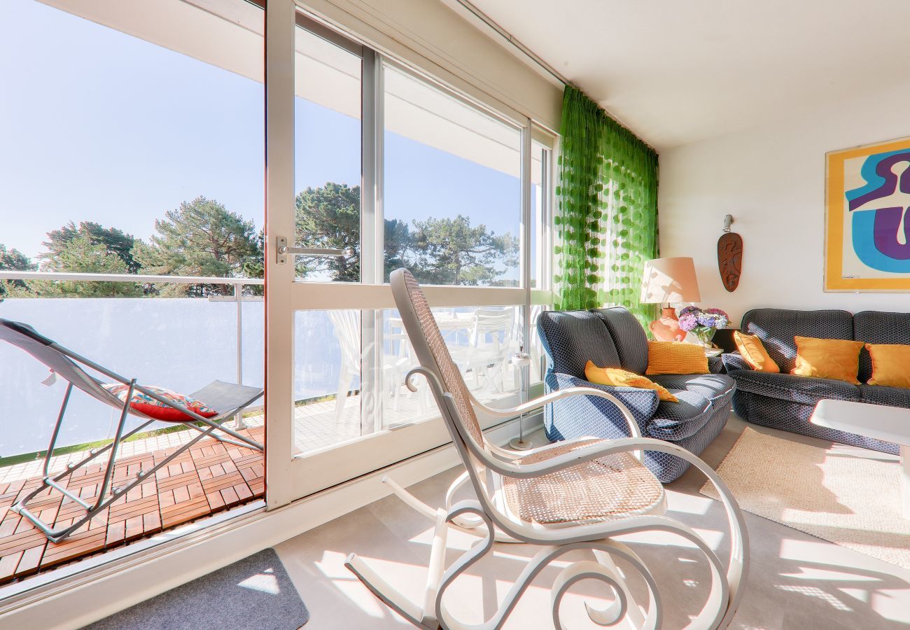 Apartamento en Saint-Philibert - 160m de la playa, vista al mar, piso para 6