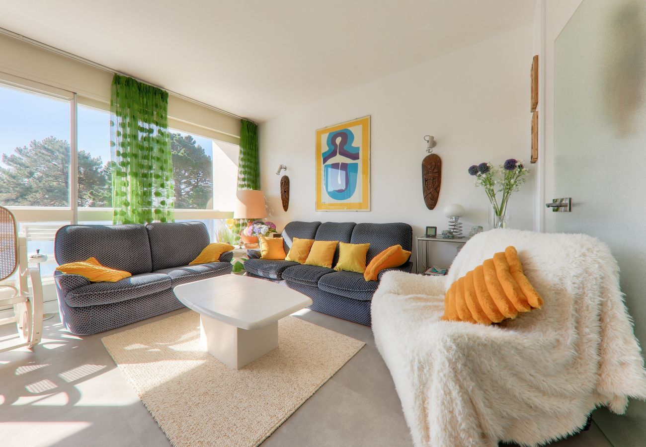 Apartamento en Saint-Philibert - 160m de la playa, vista al mar, piso para 6
