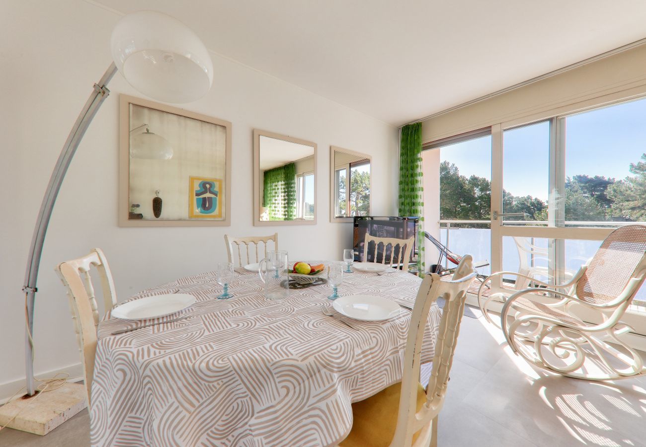 Apartamento en Saint-Philibert - 160m de la playa, vista al mar, piso para 6