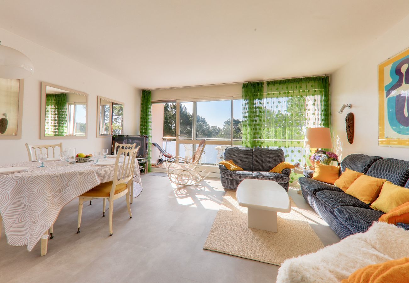 Apartamento en Saint-Philibert - 160m de la playa, vista al mar, piso para 6