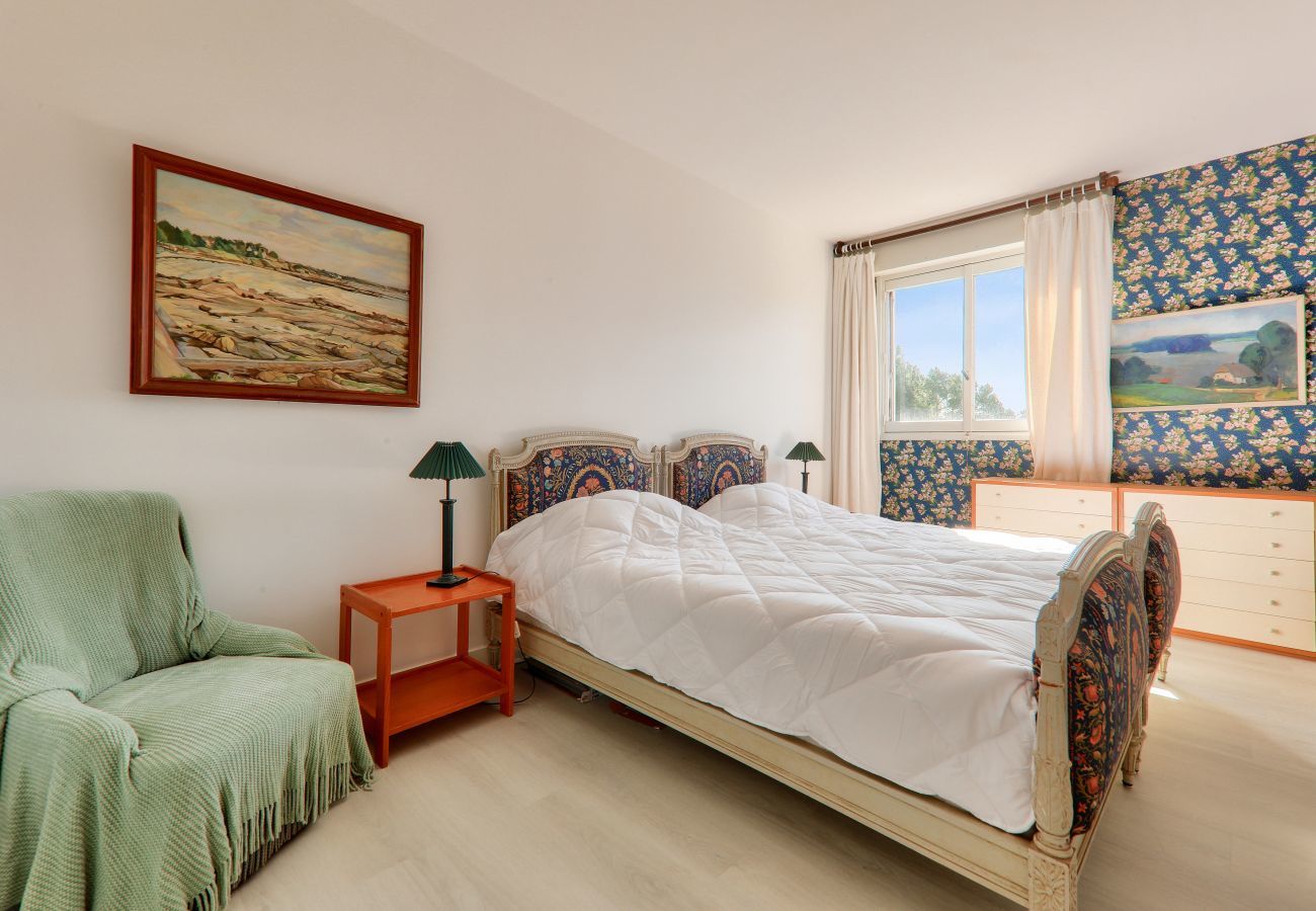 Apartamento en Saint-Philibert - 160m de la playa, vista al mar, piso para 6