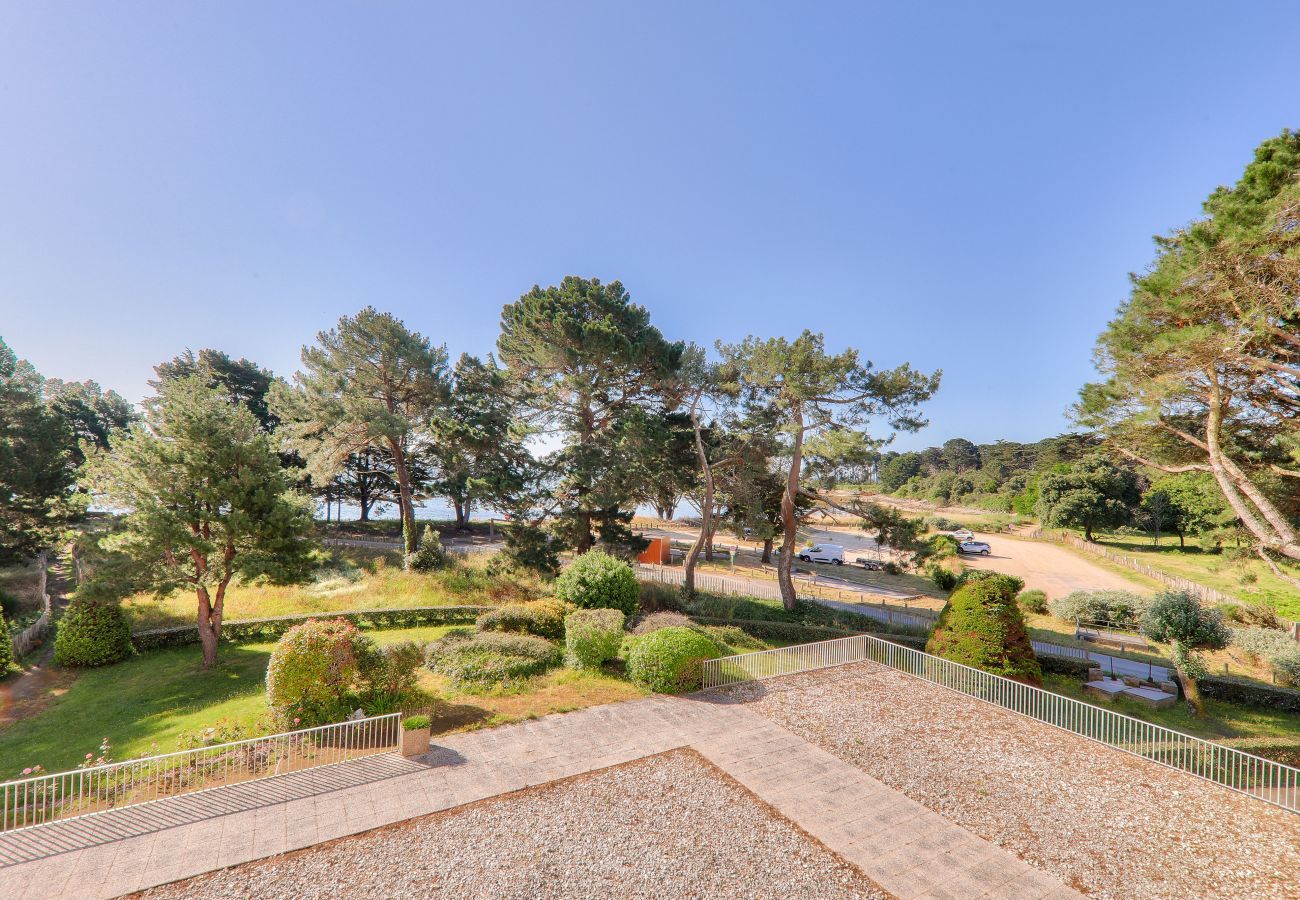 Apartamento en Saint-Philibert - 160m de la playa, vista al mar, piso para 6