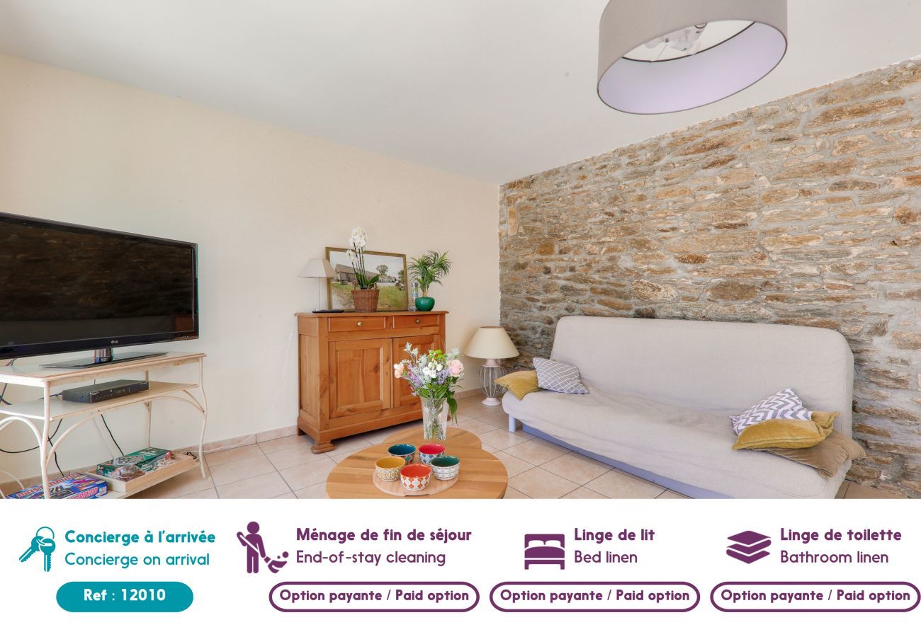 Casa en Sarzeau - A 1 km de la playa, casa de piedra para 6 personas