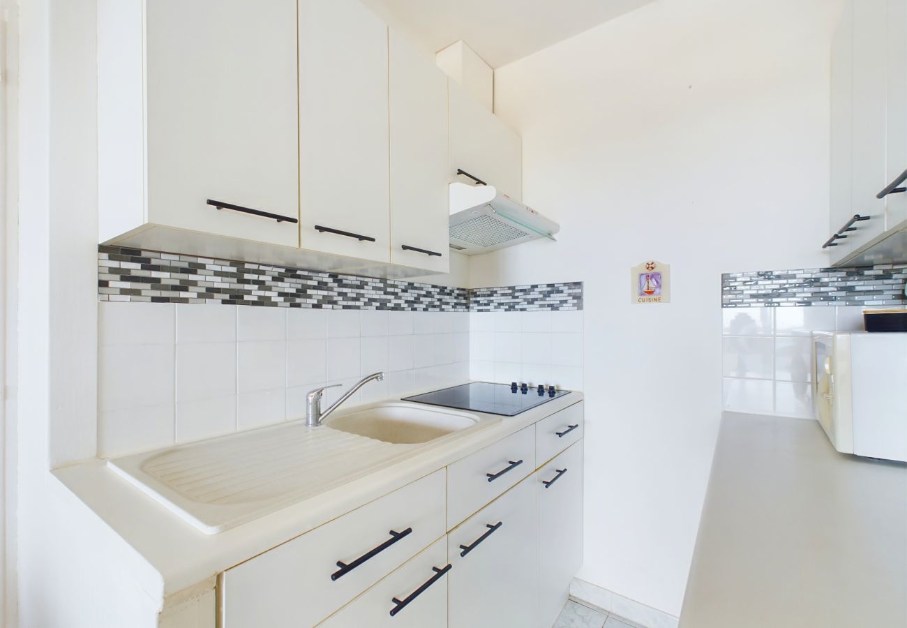 Apartamento en Saint-Hilaire-de-Riez - Piso para 4- Loggia vista mar- 250m de la playa