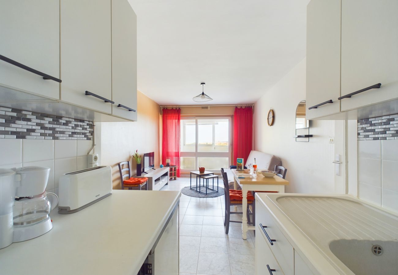 Apartamento en Saint-Hilaire-de-Riez - Piso para 4- Loggia vista mar- 250m de la playa