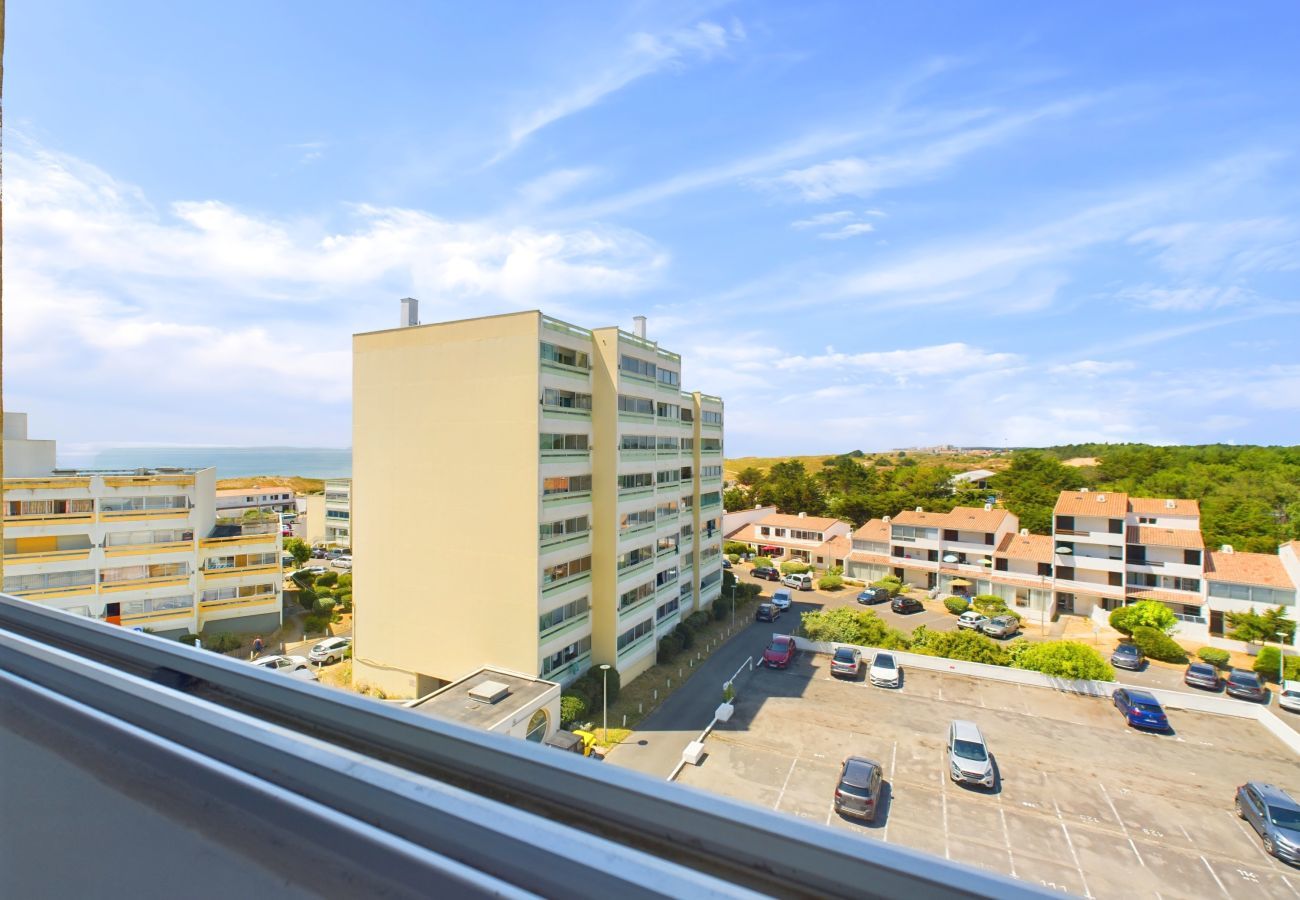 Apartamento en Saint-Hilaire-de-Riez - Piso para 4- Loggia vista mar- 250m de la playa