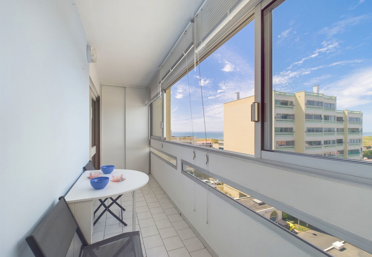 Apartamento en Saint-Hilaire-de-Riez - Piso para 4- Loggia vista mar- 250m de la playa
