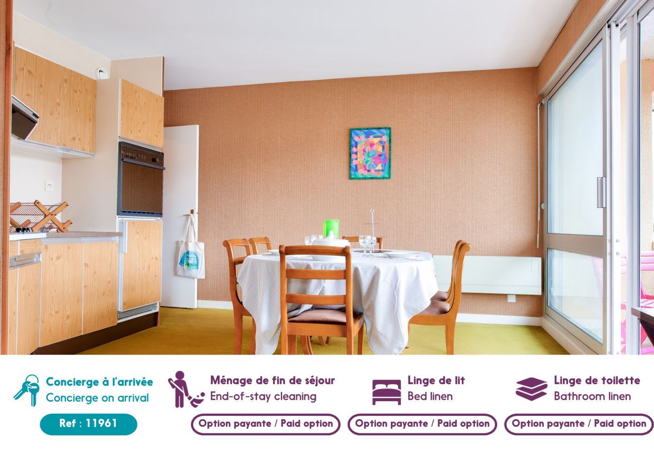 Apartamento en Bénodet -  A 200m de la playa, apartamento con vistas al mar para 4
