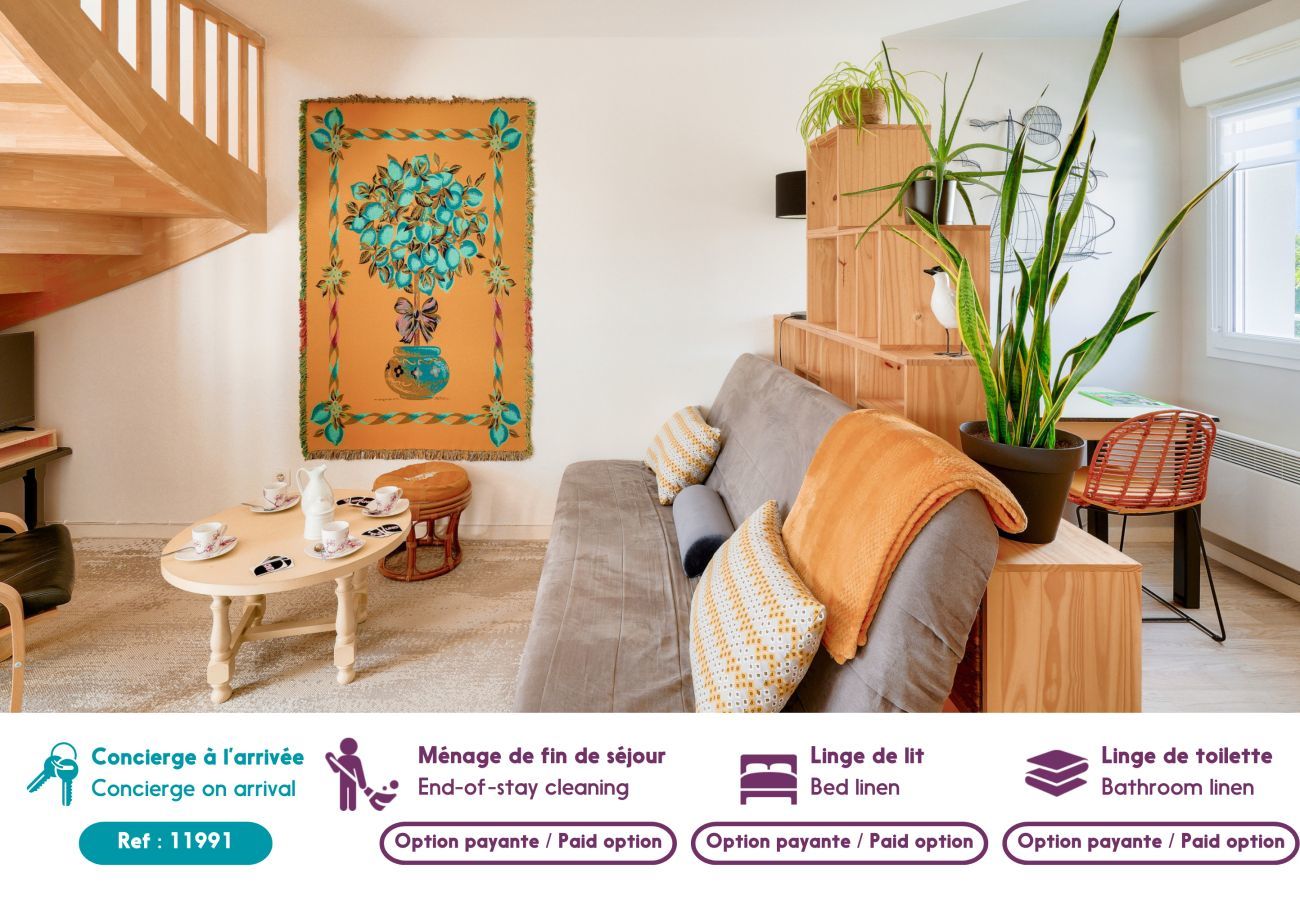 Apartamento en Le Guilvinec - Dúplex para 4 cerca del puerto - 500m playa
