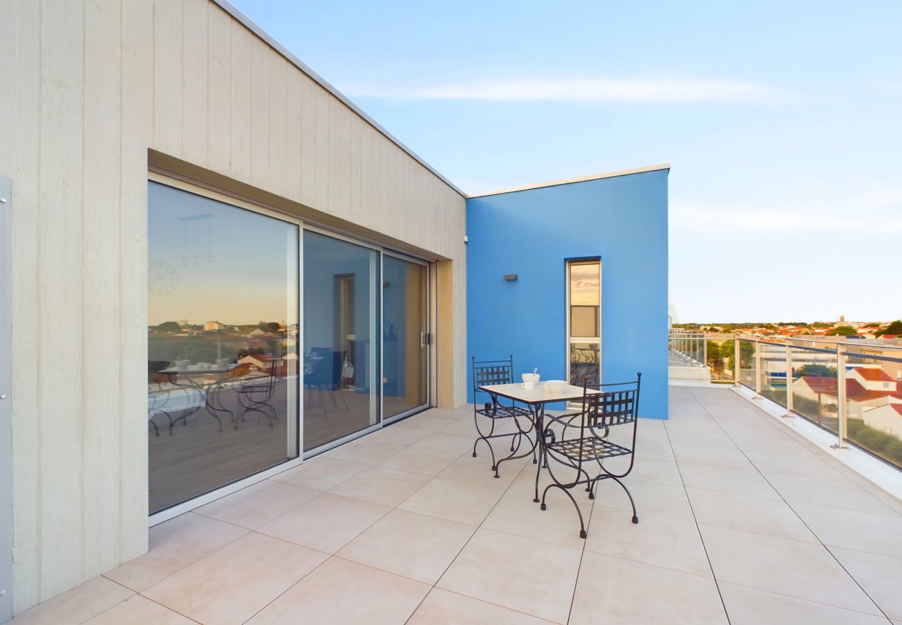 Apartamento en Saint-Gilles-Croix-de-Vie - Piso para 6 cerca de la playa y el puerto