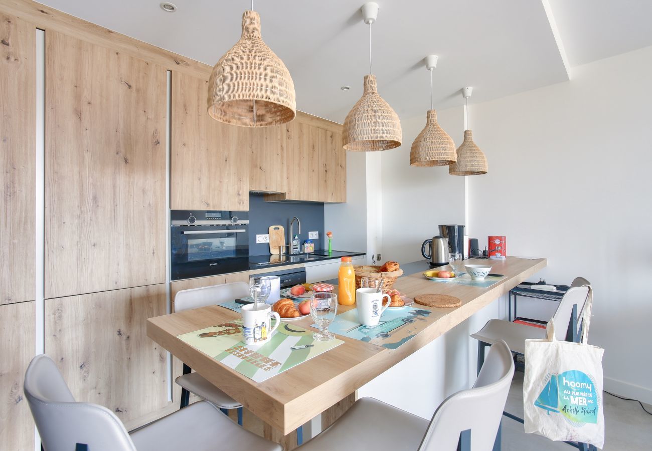 Apartamento en Erquy - A 25m de la playa, vista al mar, piso para 4