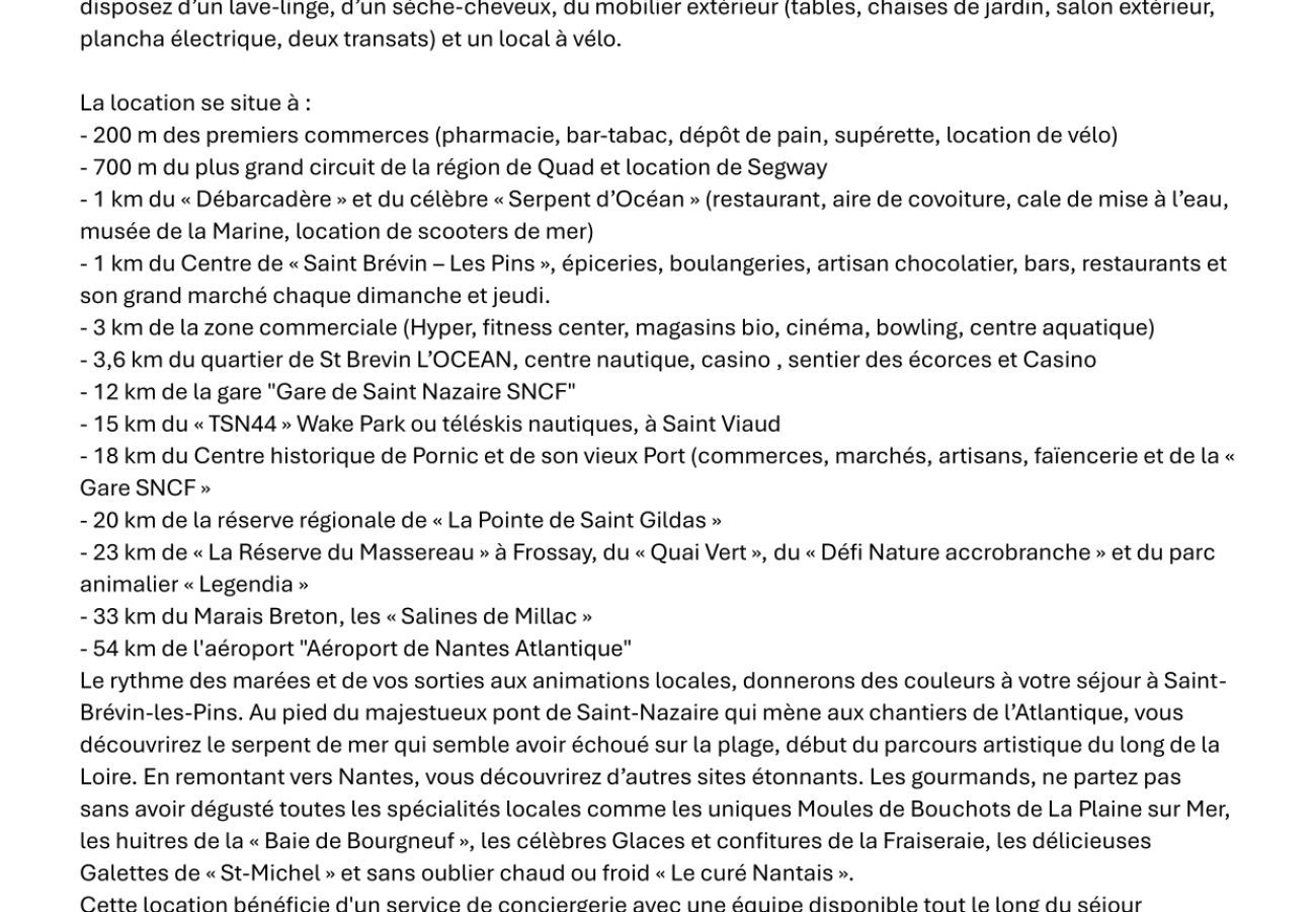 Casa en Saint-Brevin-les-Pins -  Casa y jardín, a 600 metros del mar, St Brevin