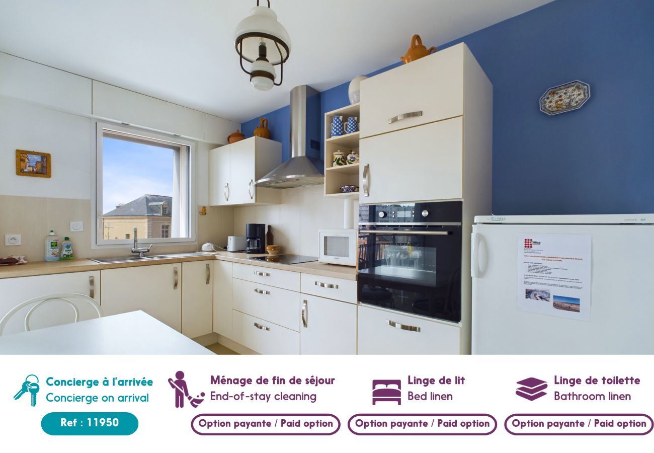 Apartamento en Les Sables-d´Olonne -  Vista directa al puerto de Les Sables d’Olonne, estancia para 6