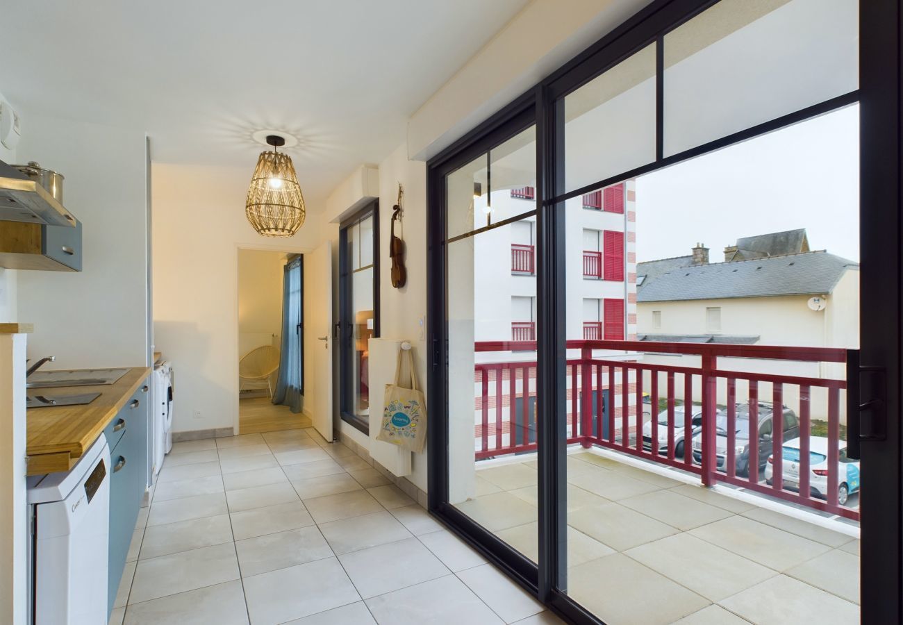 Apartamento en Pléneuf-Val-André - Piso para 2 - 50 m de la playa Val André