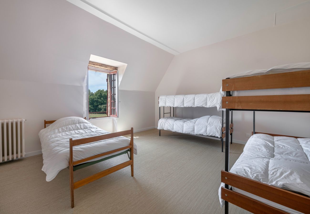 Casa en La Turballe - Castillo para 13 - a 550 m de las salinas