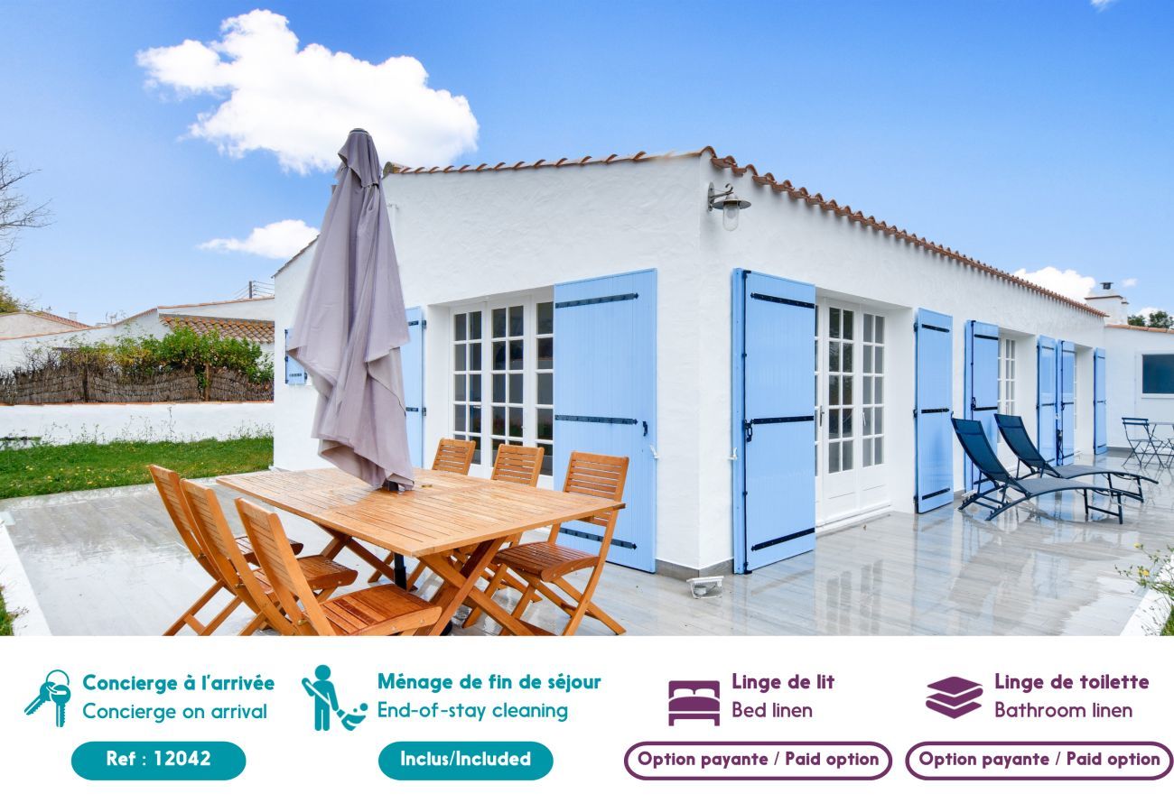 Casa en L'Epine - Casa a 650 m de la playa para 6 adultos y 1 niño