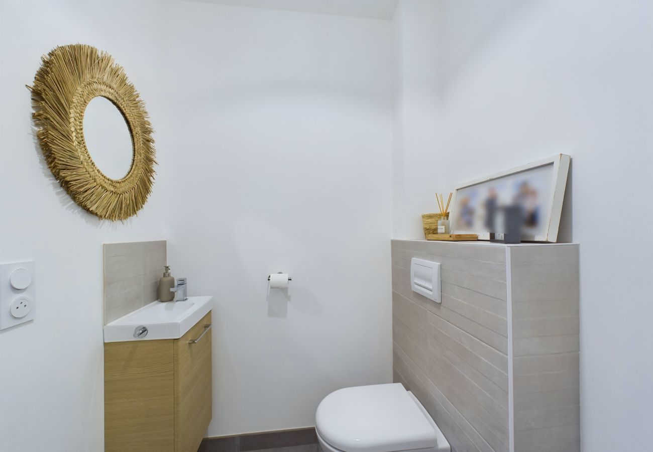 Casa en Saint-Hilaire-de-Riez - Casa para 7 con piscina (6 adultos máximo)