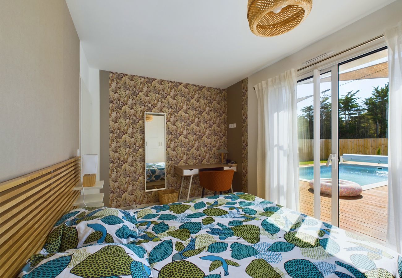 Casa en Saint-Hilaire-de-Riez - Casa para 7 con piscina (6 adultos máximo)