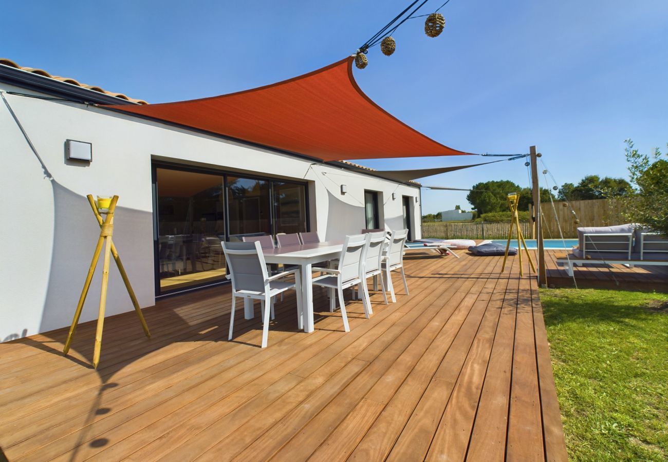 Casa en Saint-Hilaire-de-Riez - Casa para 7 con piscina (6 adultos máximo)