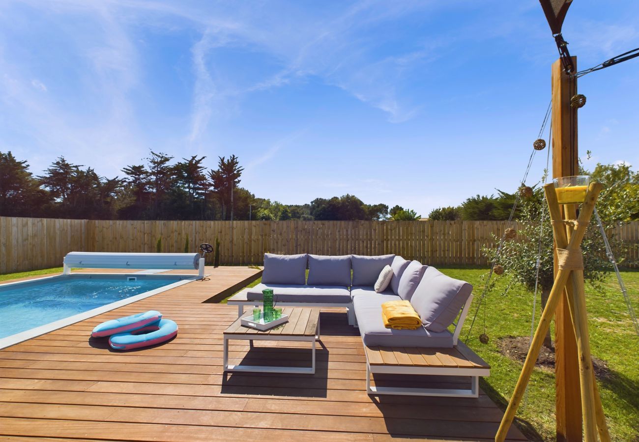 Casa en Saint-Hilaire-de-Riez - Casa para 7 con piscina (6 adultos máximo)