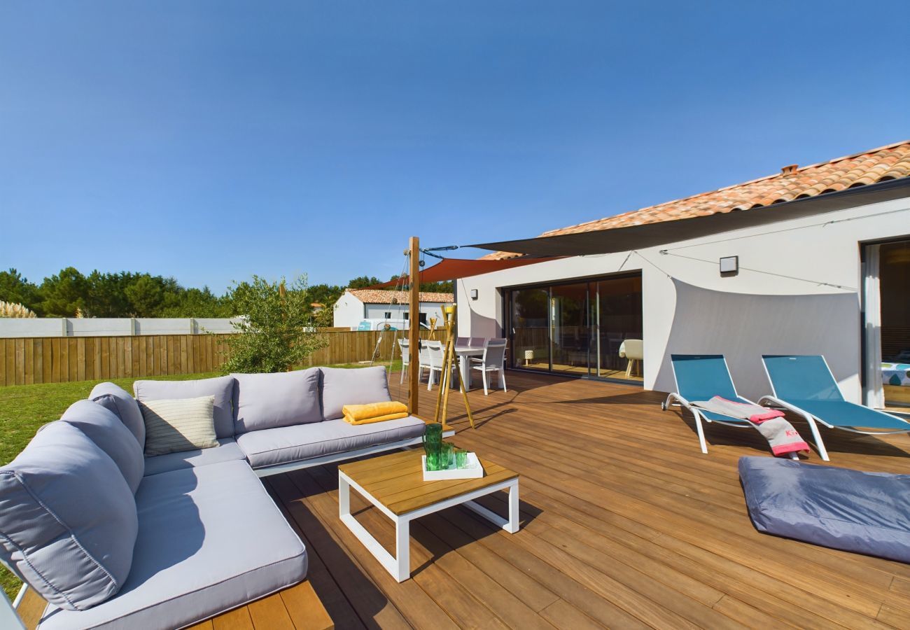 Casa en Saint-Hilaire-de-Riez - Casa para 7 con piscina (6 adultos máximo)