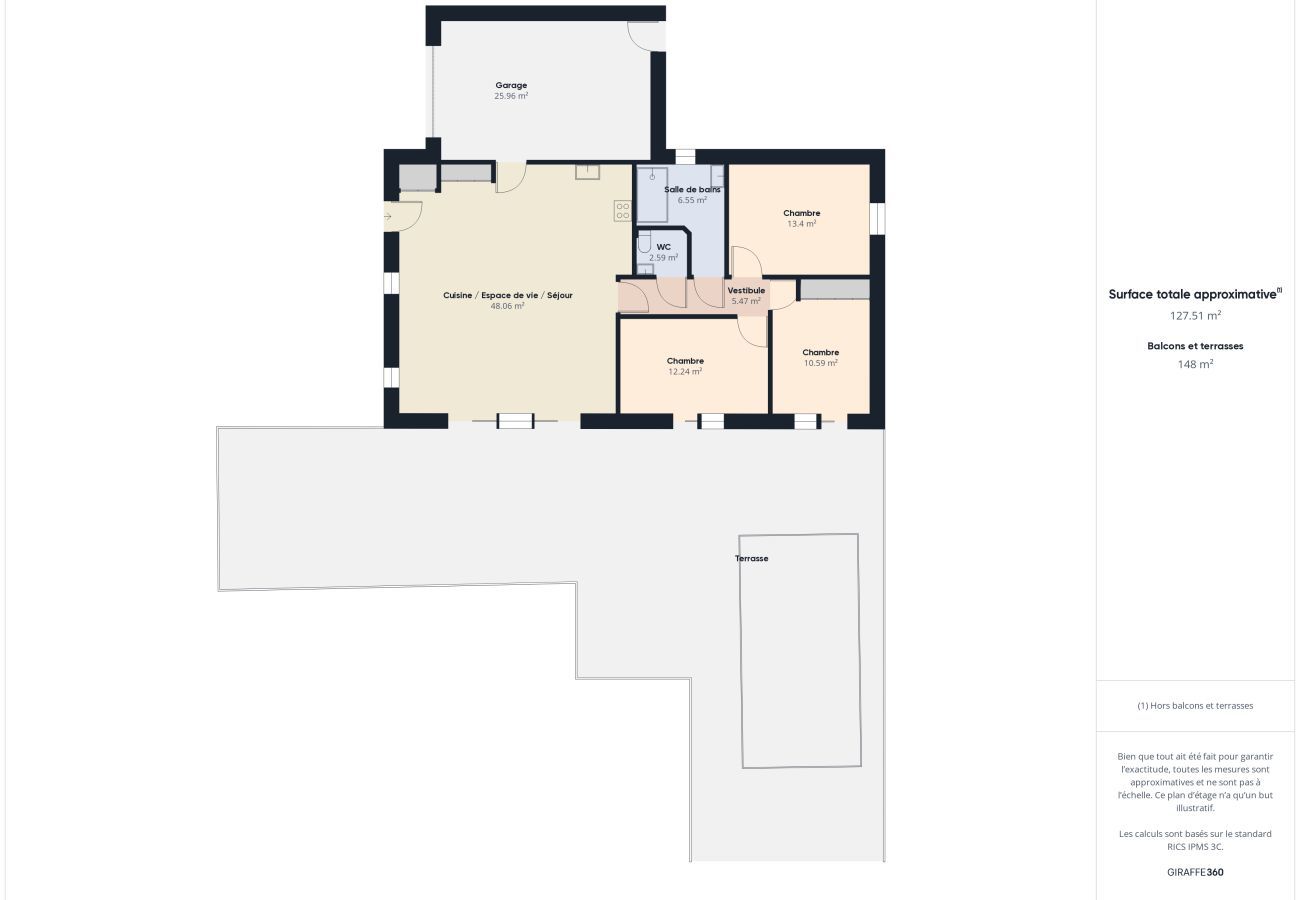 Casa en Saint-Hilaire-de-Riez - Casa para 7 con piscina (6 adultos máximo)