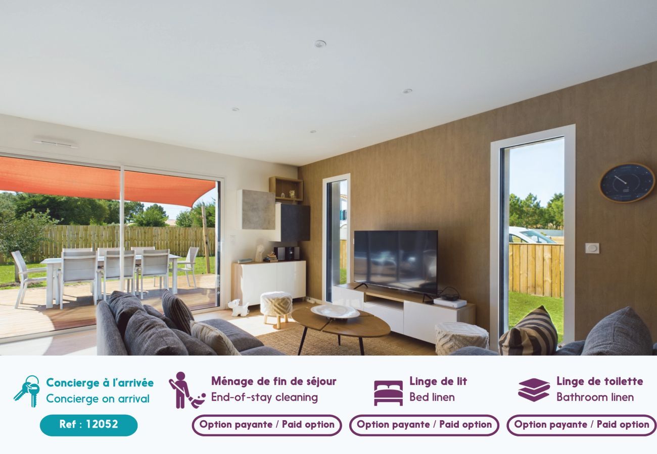 Casa en Saint-Hilaire-de-Riez - Casa para 7 con piscina (6 adultos máximo)