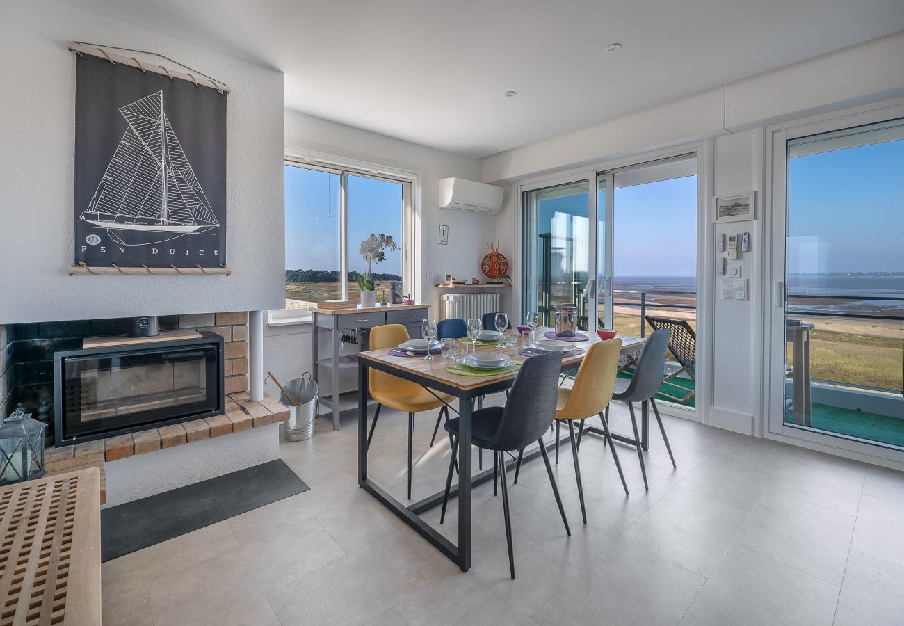 Apartamento en Saint-Brevin-les-Pins -  Aparte. Vista al mar para 4 en St Brevin