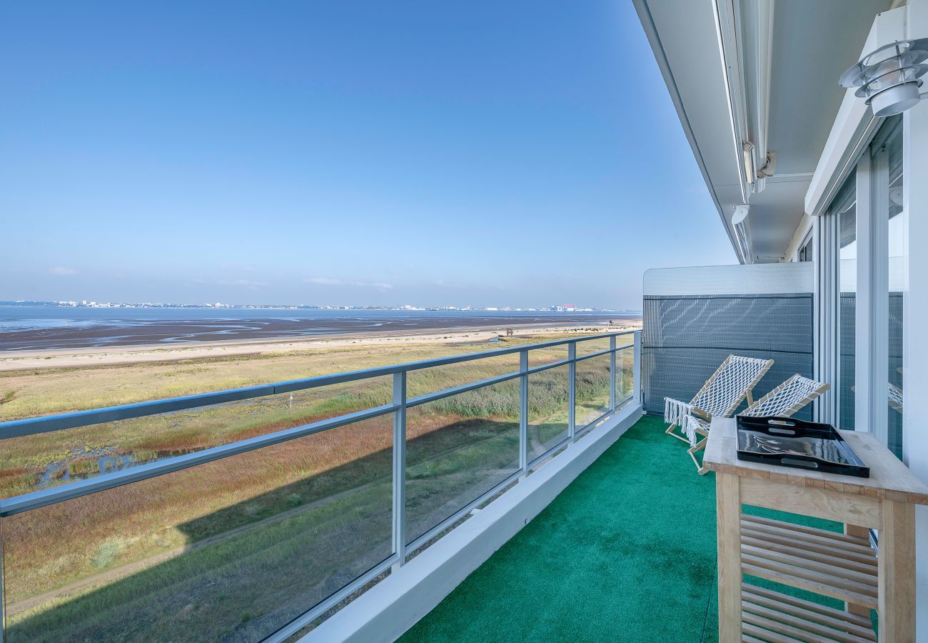 Apartamento en Saint-Brevin-les-Pins -  Aparte. Vista al mar para 4 en St Brevin