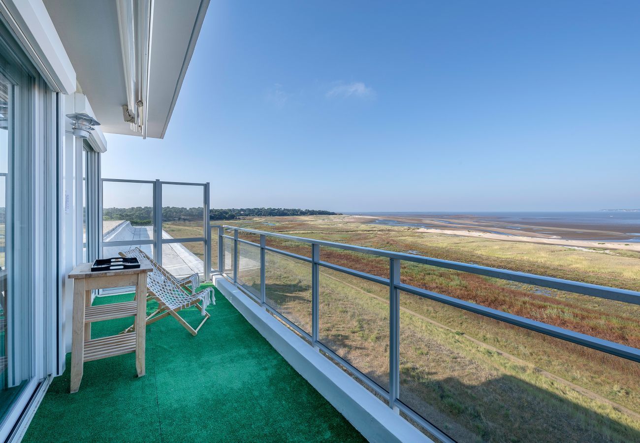 Apartamento en Saint-Brevin-les-Pins -  Aparte. Vista al mar para 4 en St Brevin