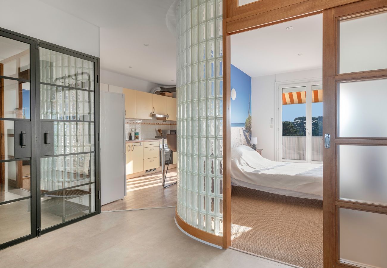 Apartamento en Saint-Brevin-les-Pins -  Aparte. Vista al mar para 4 en St Brevin