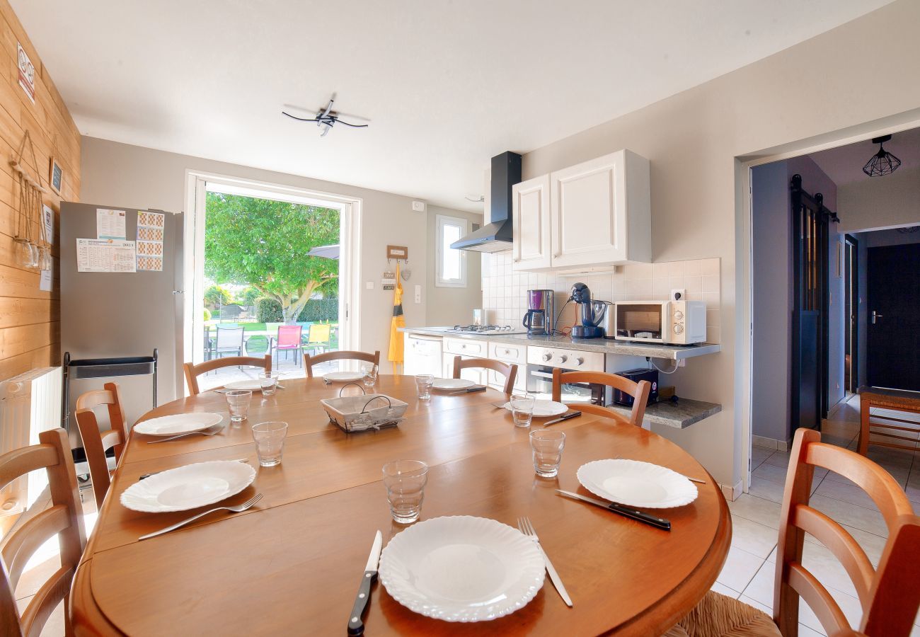 Casa en Saint-Vincent-sur-Jard - Casa para 10 - Laguna natural y relax