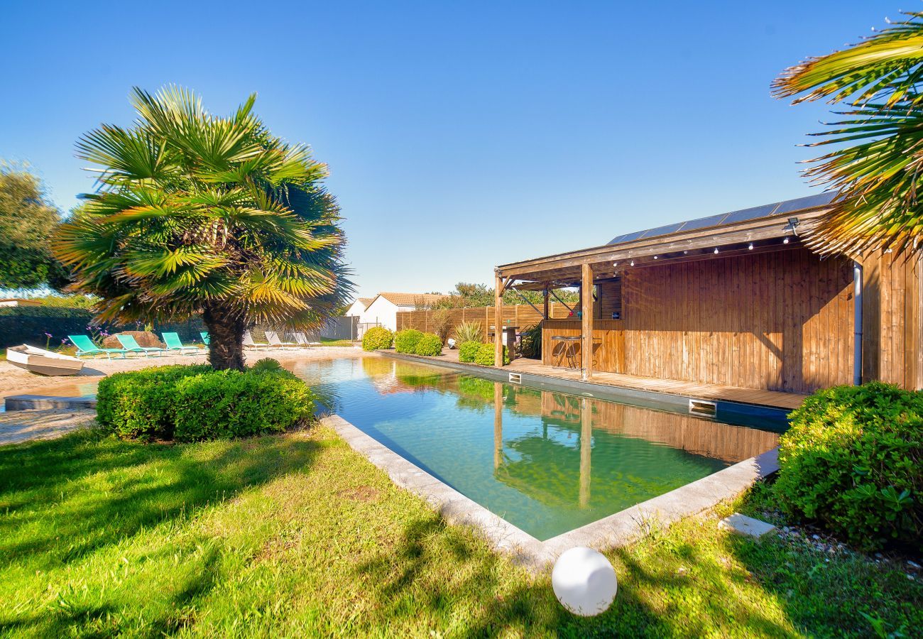 Casa en Saint-Vincent-sur-Jard - Casa para 10 - Laguna natural y relax