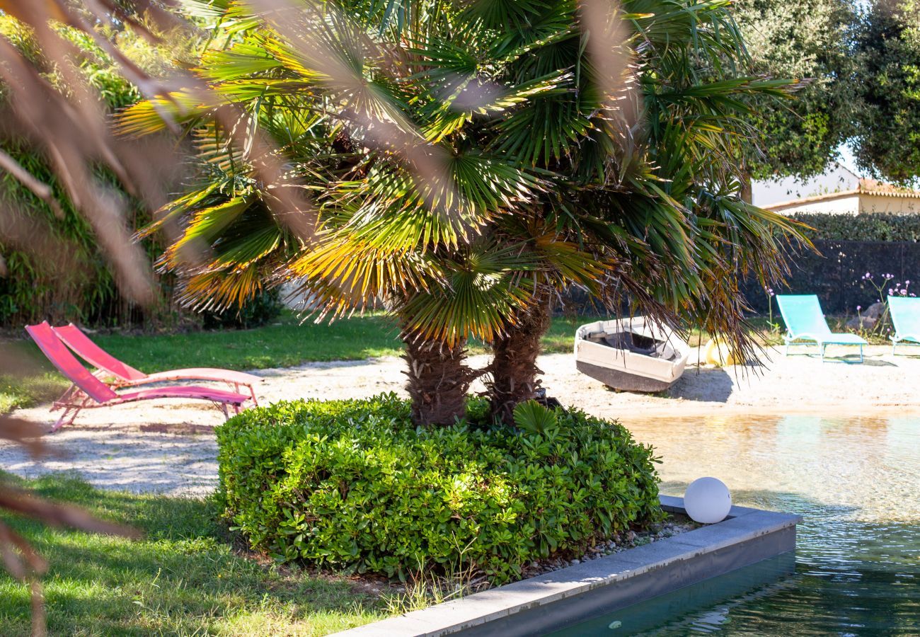 Casa en Saint-Vincent-sur-Jard - Casa para 10 - Laguna natural y relax