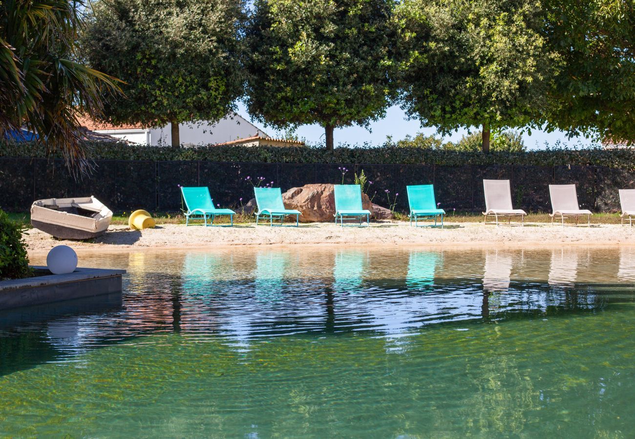 Casa en Saint-Vincent-sur-Jard - Casa para 10 - Laguna natural y relax